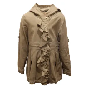 1198AN parka bimba TWIN-SET girl kids delavè light jacket