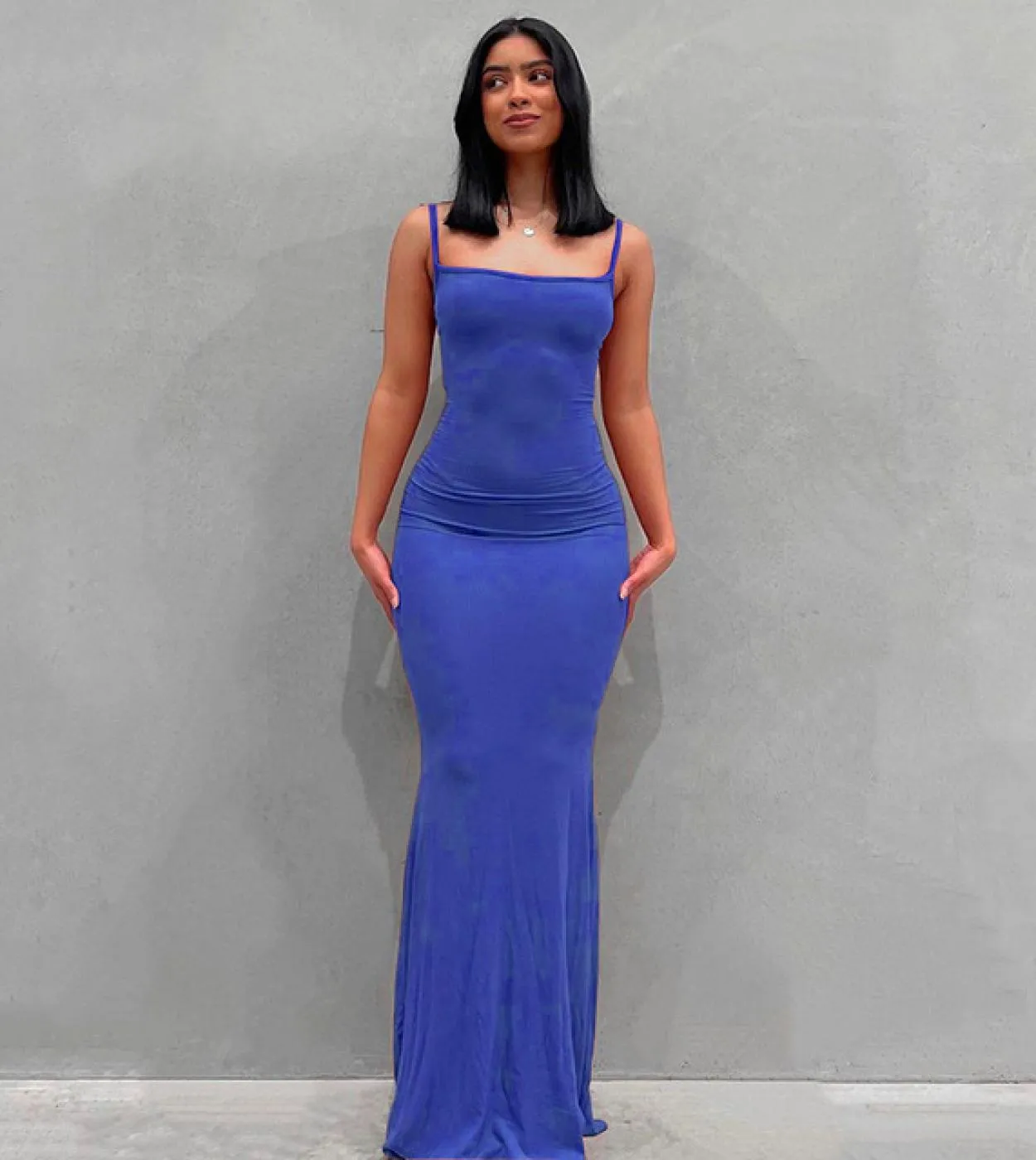 2023 New Fashion Evening Maxi Dress Backless Women Party Club Ladies Bodycon Peach Hip Abiti lunghi eleganti per donna