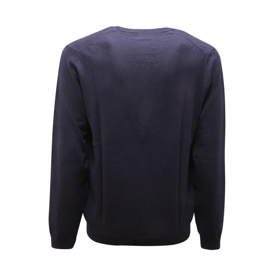 9397AV CARDIGAN UOMO SUN 68 MAN WOOL/COTTON SWEATER BLUE