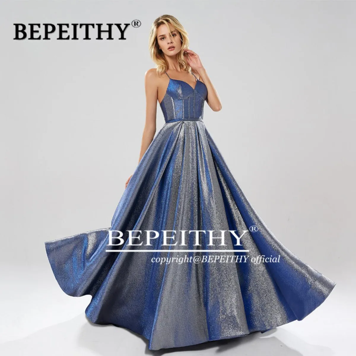 Abiti eleganti Bepeithy Bepeithy Abito lungo da ballo Bepeithy Abito da sera Linea 2023