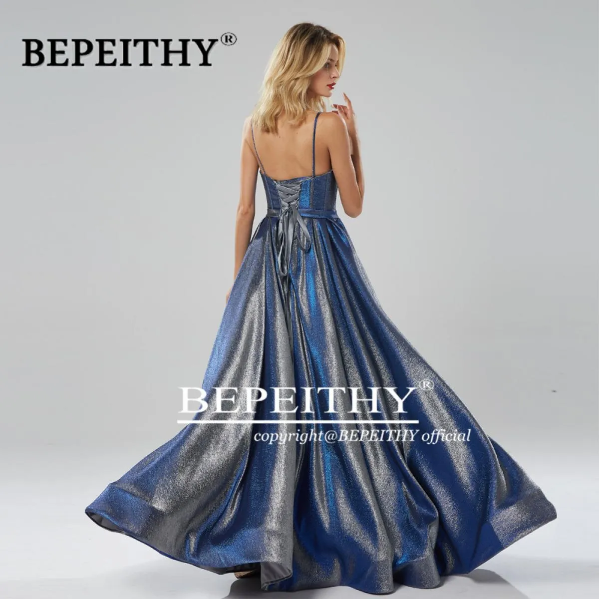 Abiti eleganti Bepeithy Bepeithy Abito lungo da ballo Bepeithy Abito da sera Linea 2023