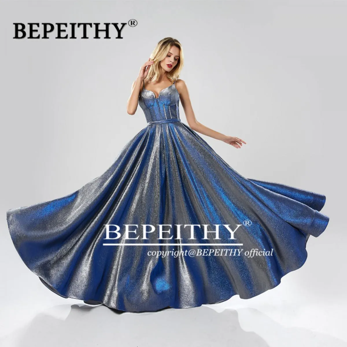 Abiti eleganti Bepeithy Bepeithy Abito lungo da ballo Bepeithy Abito da sera Linea 2023