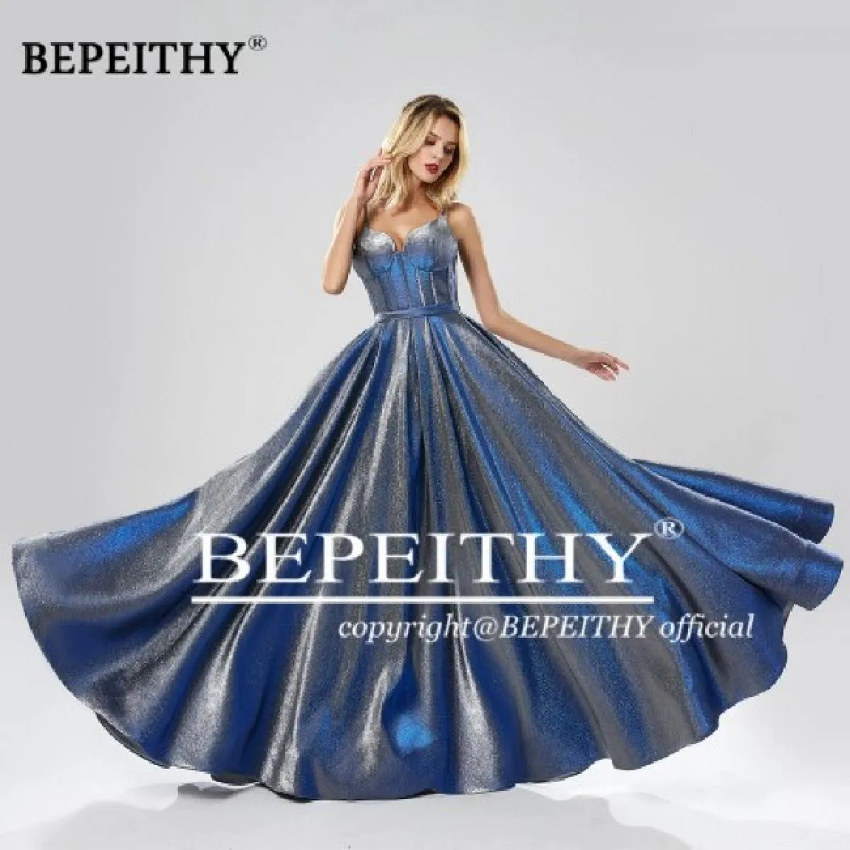 Abiti eleganti Bepeithy Bepeithy Abito lungo da ballo Bepeithy Abito da sera Linea 2023