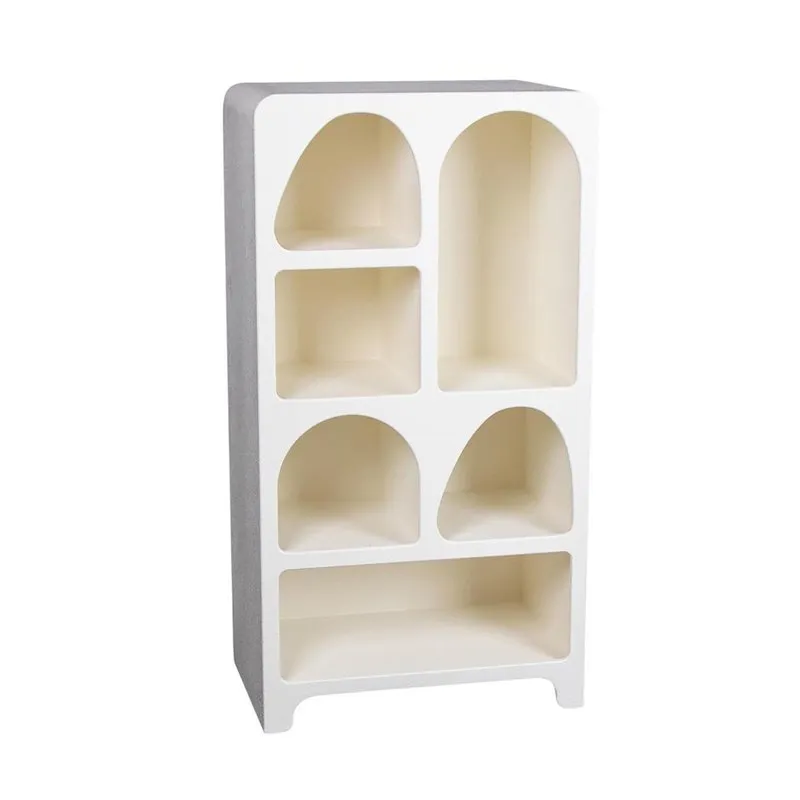 Bizzotto Libreria Creamy rettangolare bianco 56x105,5h