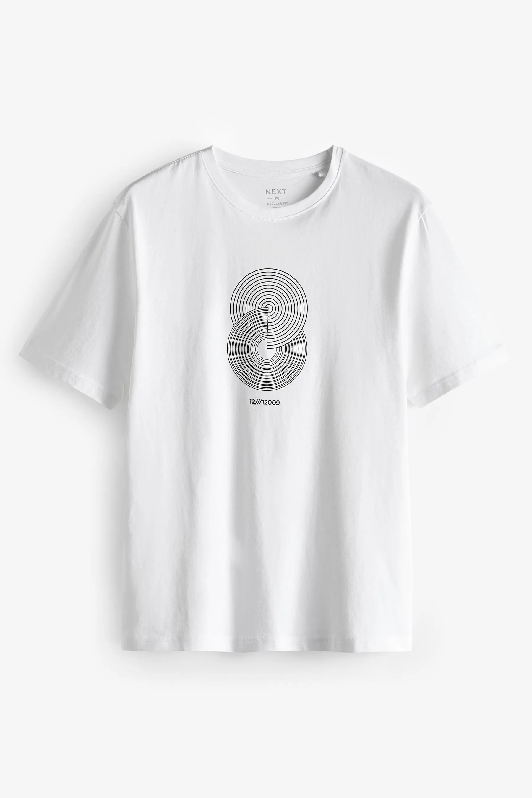 Blu/bianco/nero  - Confezione da 3 T-shirt eleganti con Stampa grafica