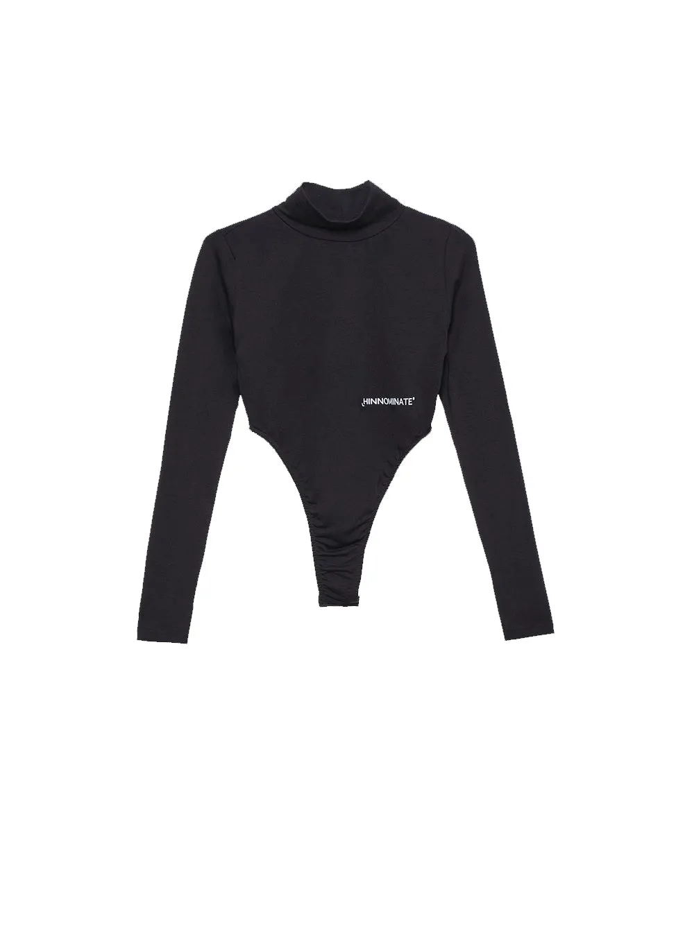 Body In Bielastico Dolcevita Sgambato - Nero