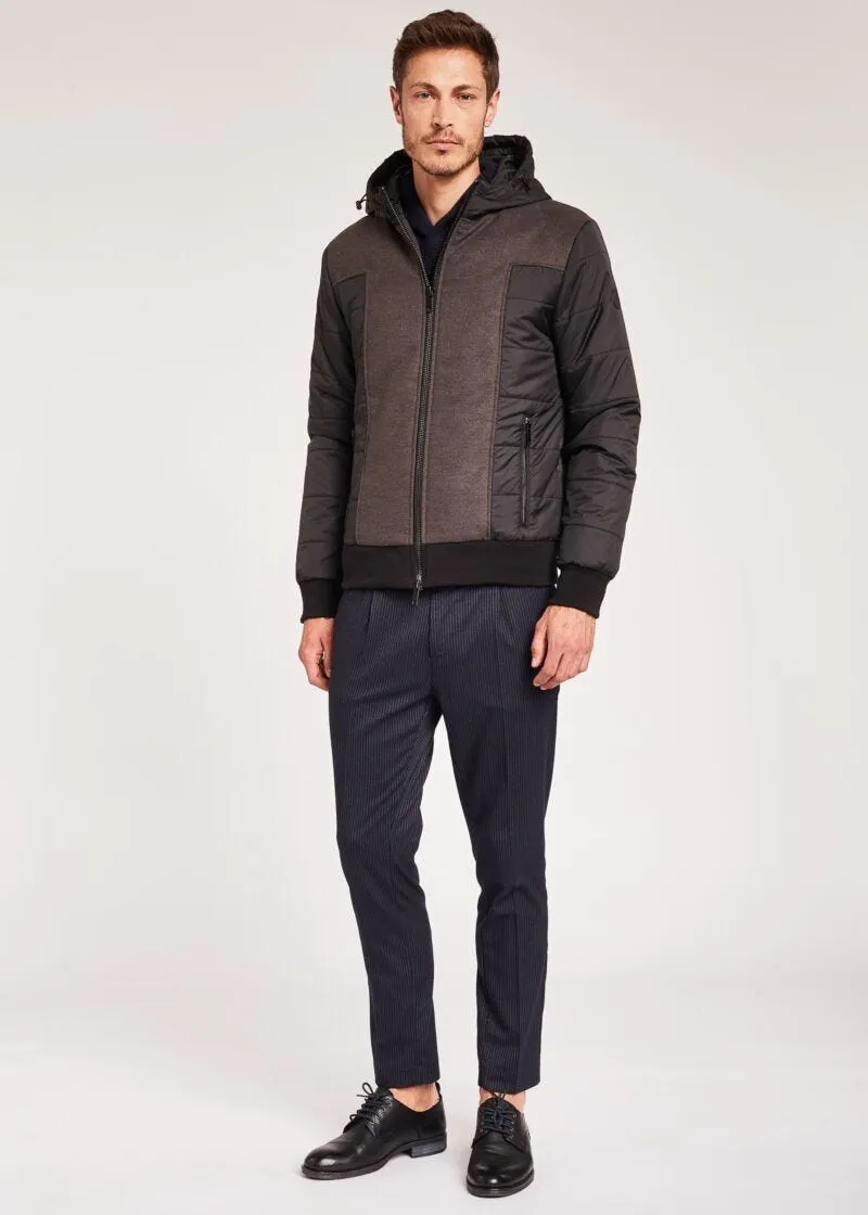 Bomber con cappuccio