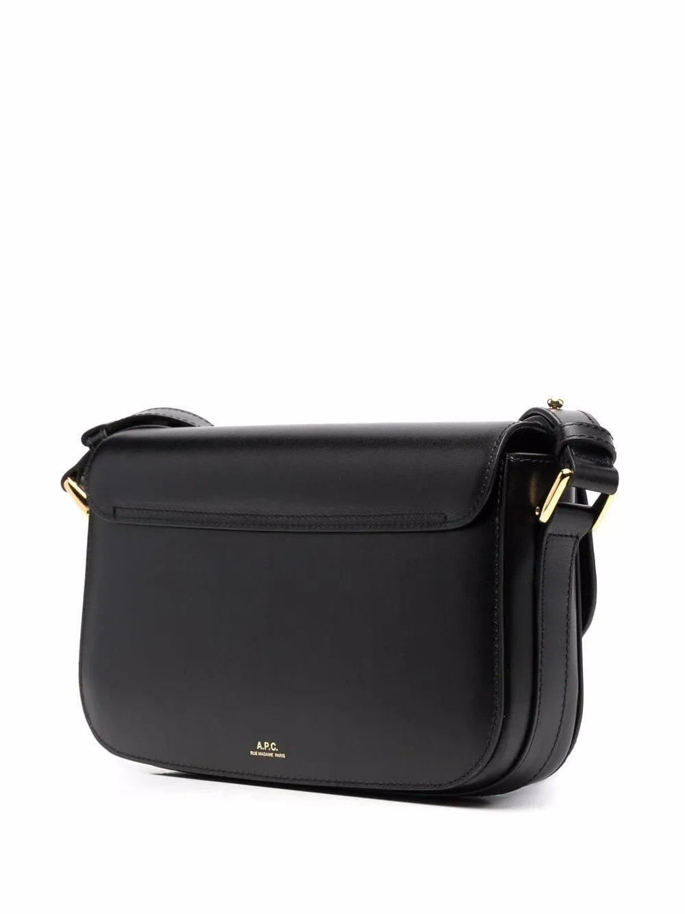 Borsa a spalla sac Grace baguette APC in nero - donna