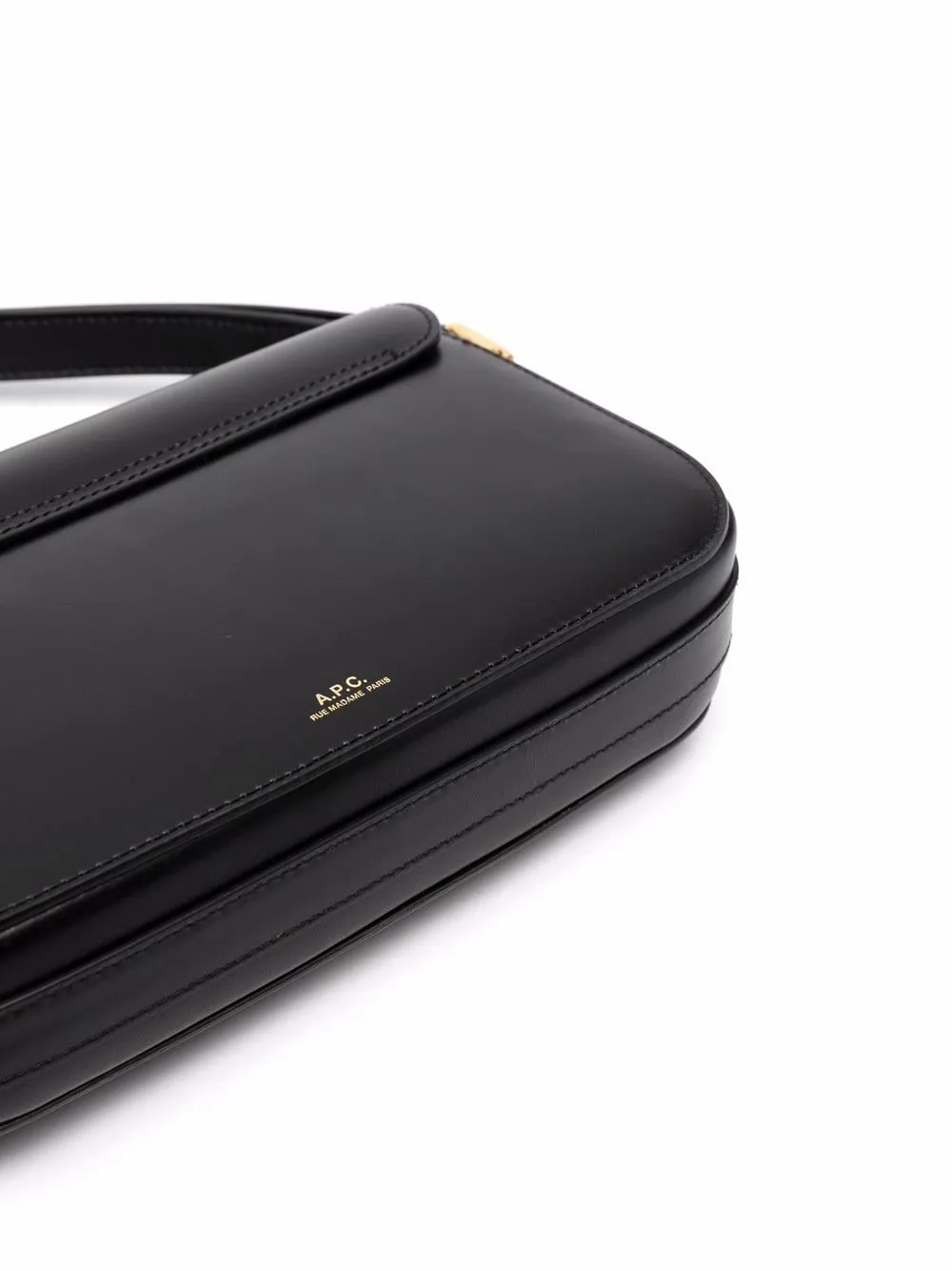 Borsa a spalla sac Grace baguette APC in nero - donna