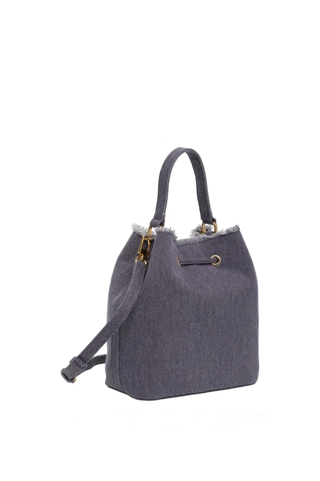 BORSA SECCHIELLO LOVE MOSCHINO IN DENIM BLU 4318