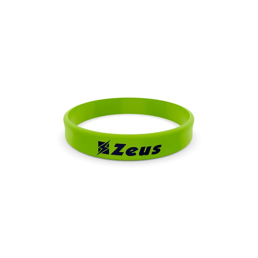 BRACCIALE PVC VERDE FLUO ZEUS SPORT