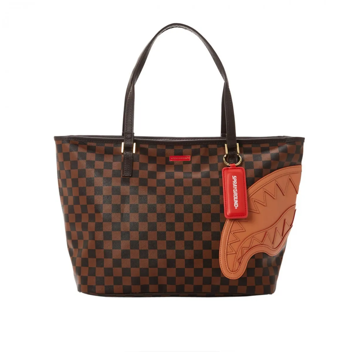 Brown Henny Tote, Marrone