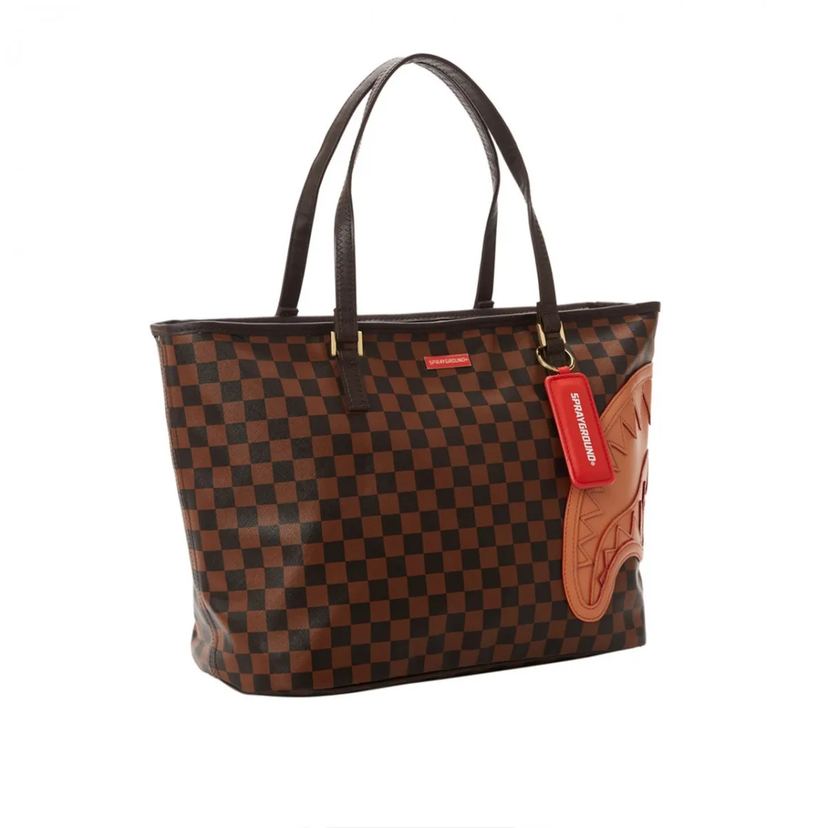Brown Henny Tote, Marrone