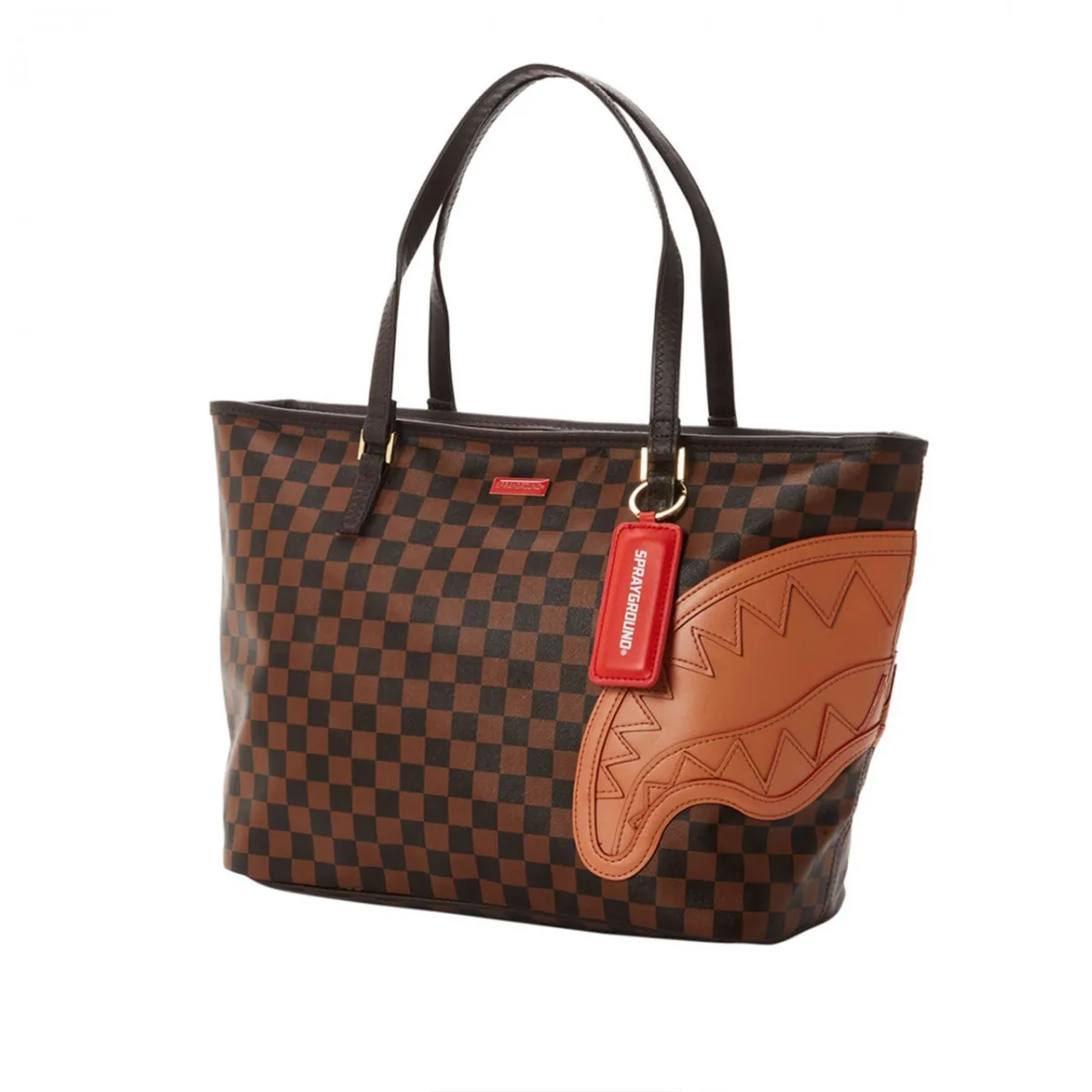 Brown Henny Tote, Marrone
