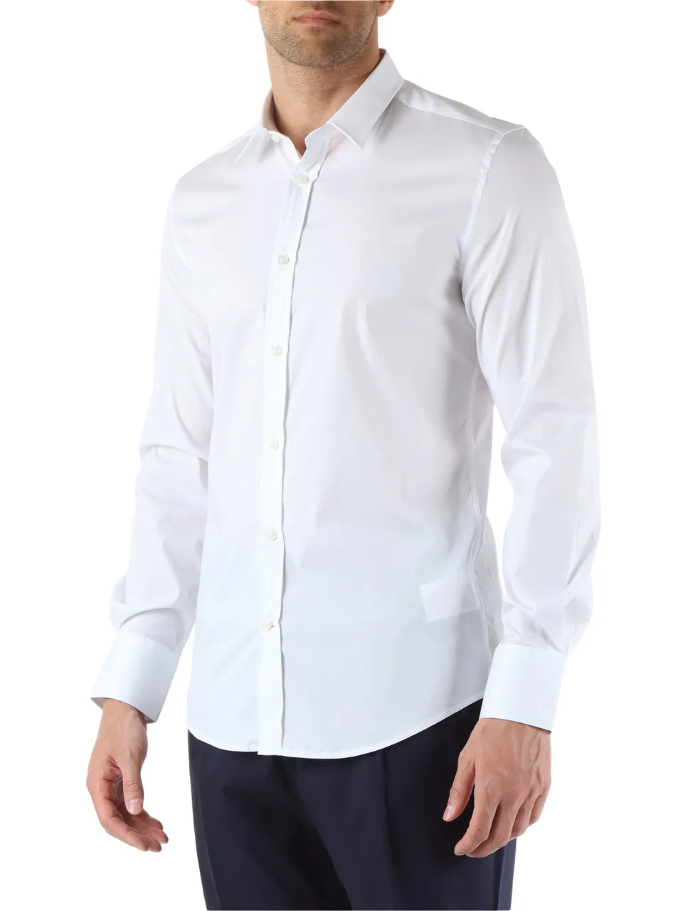 Camicia MILANO super slim fit in misto cotone
