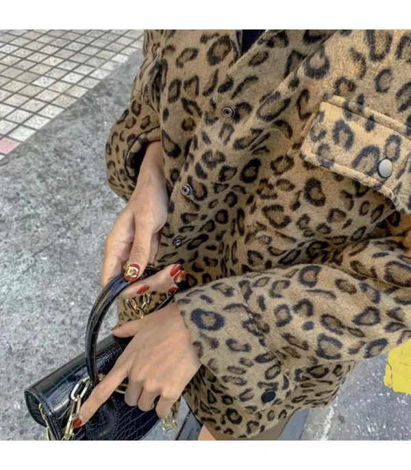 Camicione peloso leopard