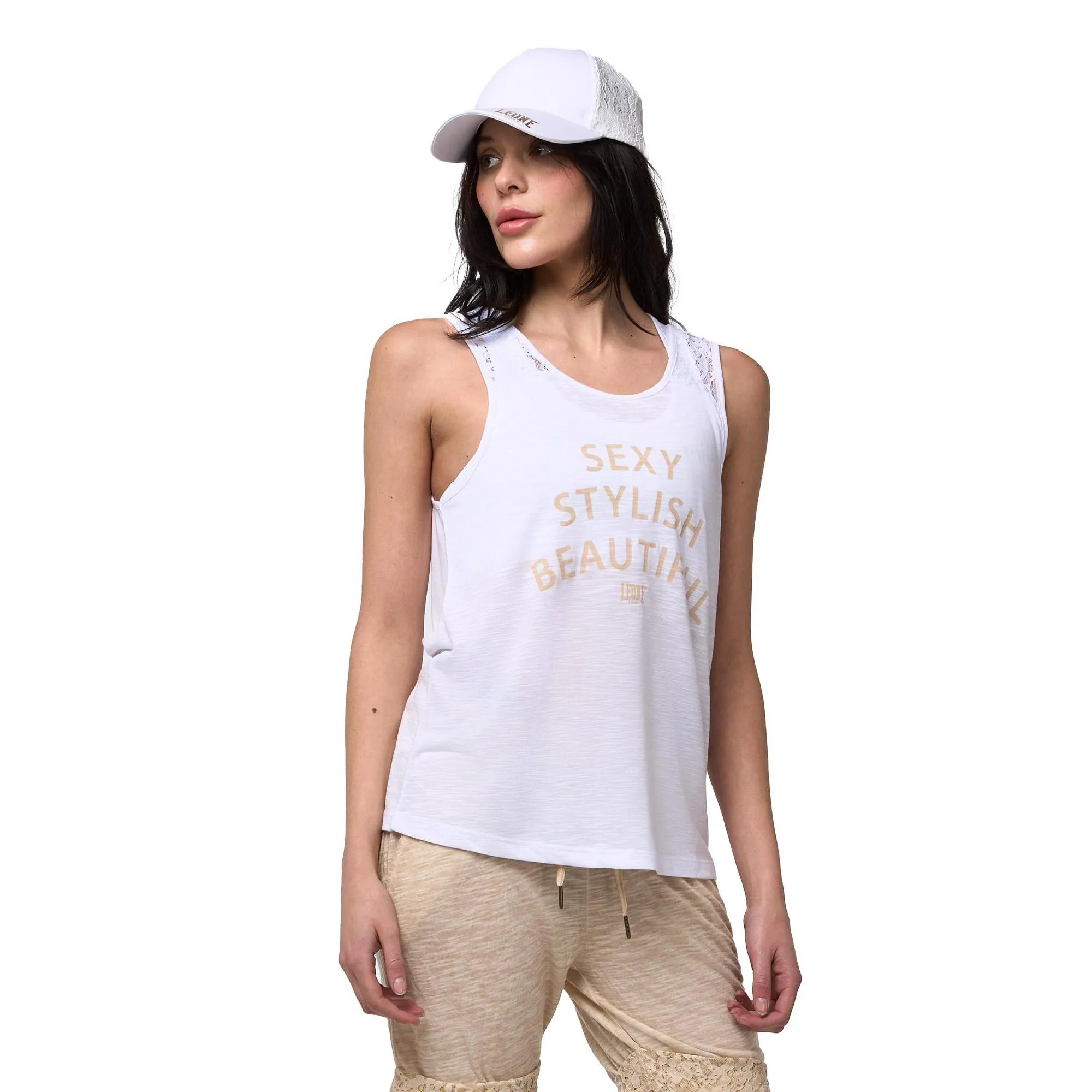 Canotta da donna Leone Lace