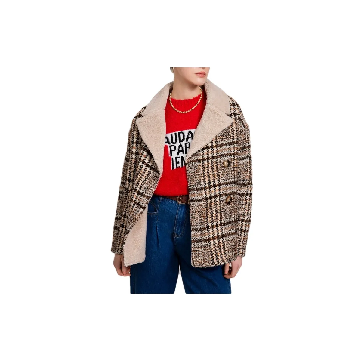 Cappotto Erina, Beige