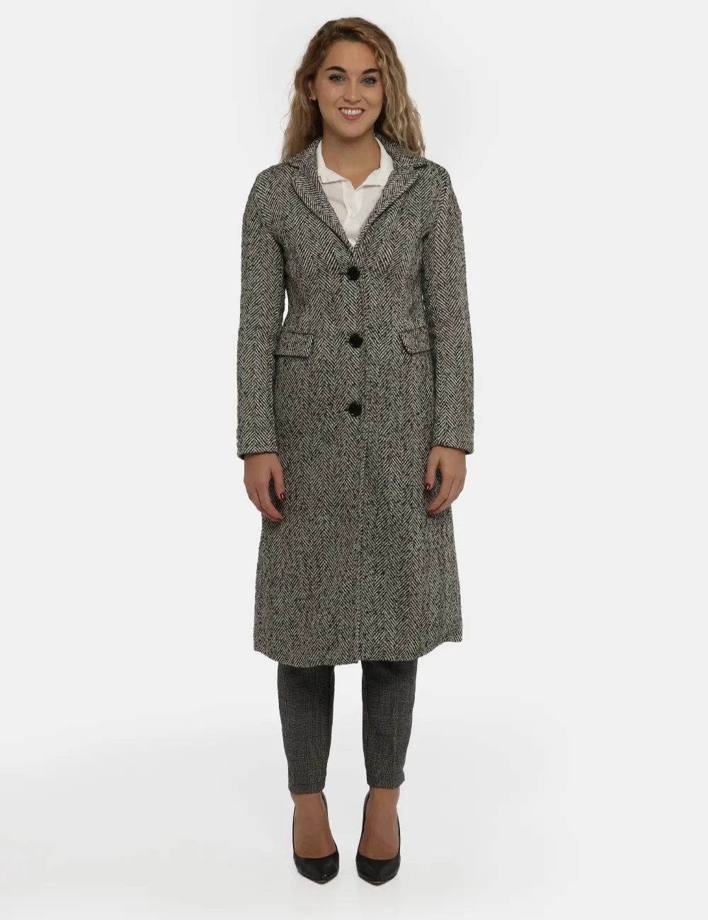 Cappotto Vougue perla