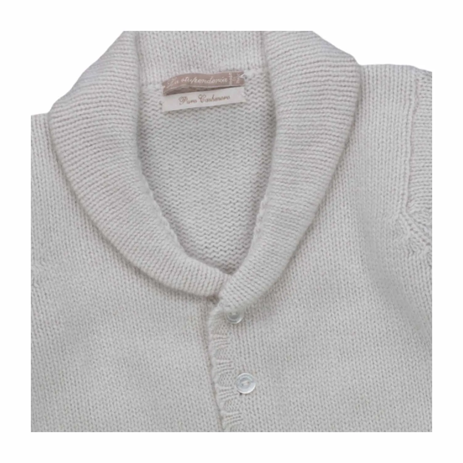 Cardigan Avorio Neonato