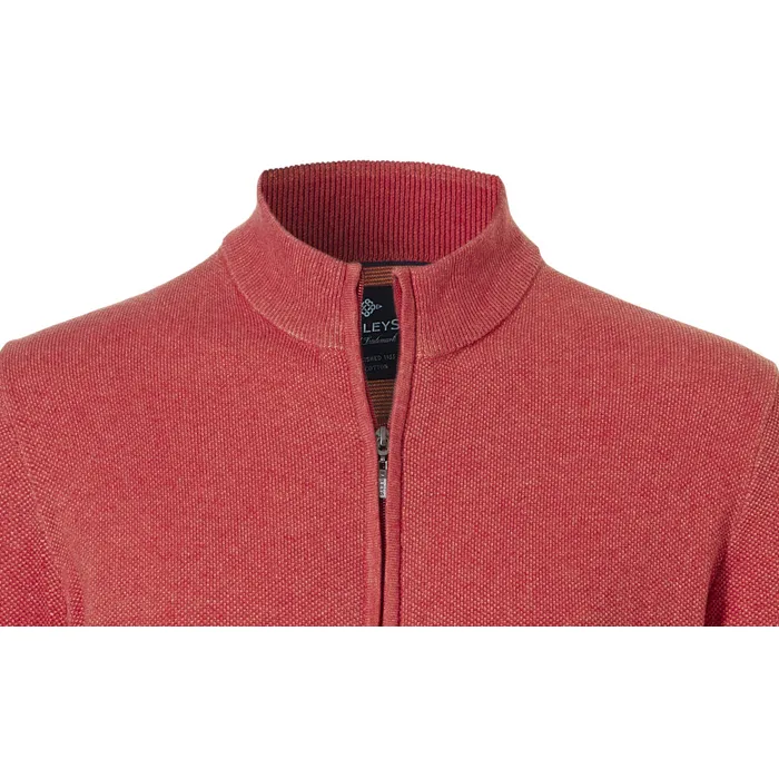 Cardigan Baileys con struttura a zip Coral