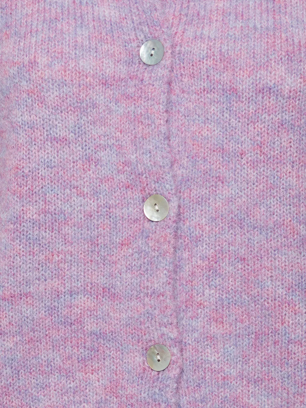 Cardigan Donna Lilla mezzo collo