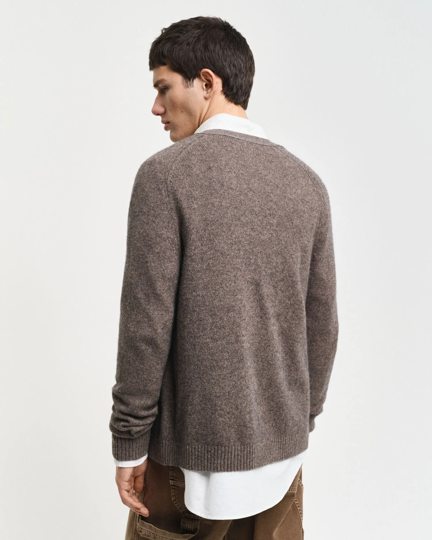 Cardigan in misto lana    