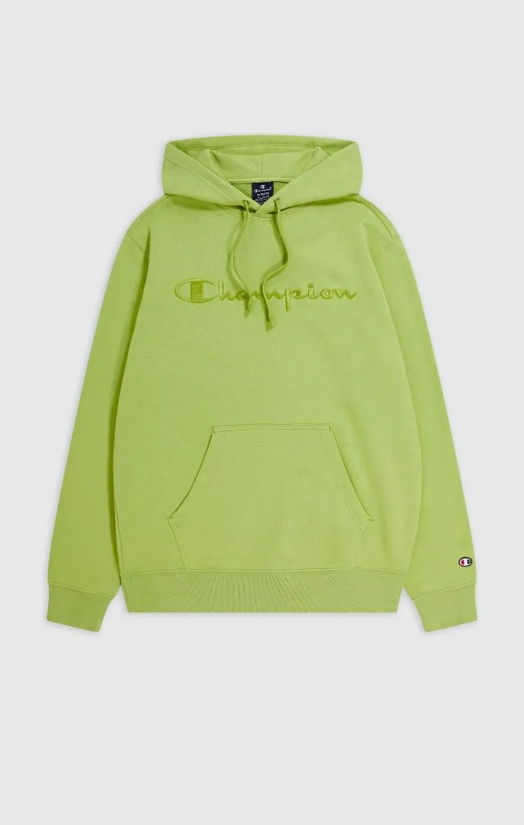 CHAMPION Felpa logo hooded cozy fit