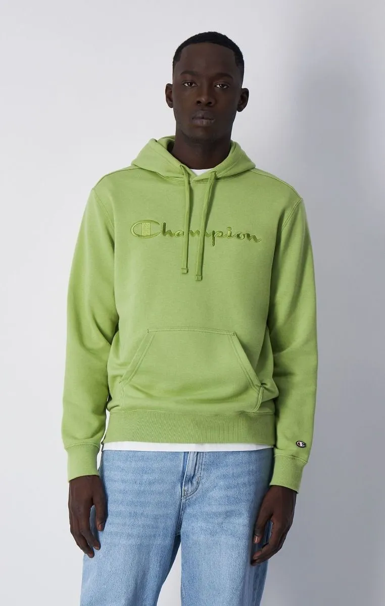 CHAMPION Felpa logo hooded cozy fit