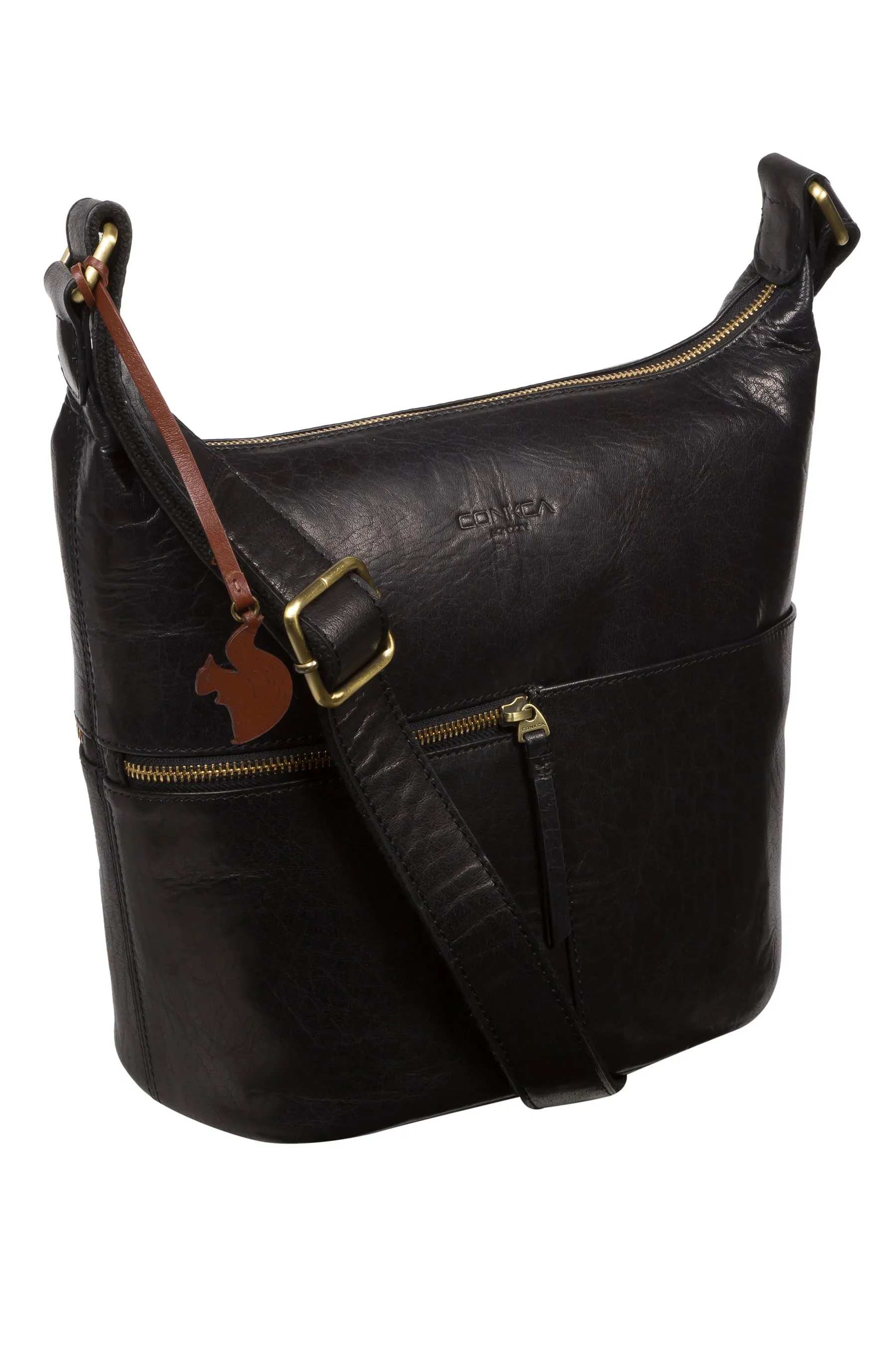 Conkca - Kristin - Borsa da spalla in pelle