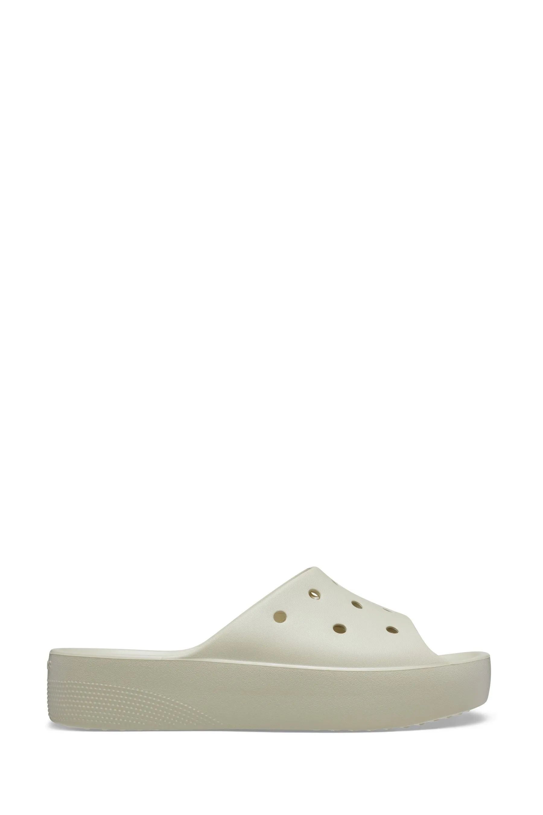 Crocs - Sandali a ciabatte classiche con plateau