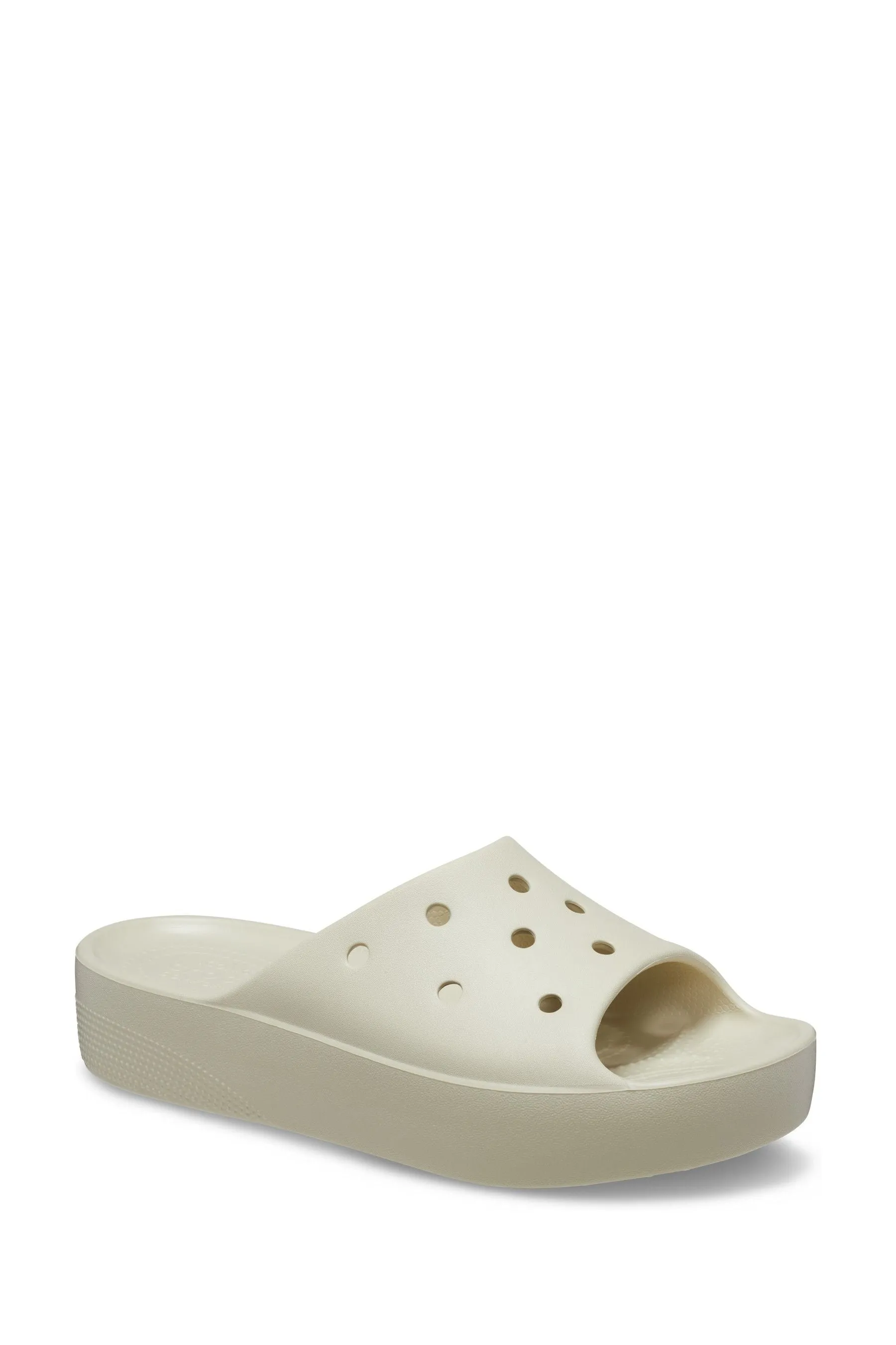 Crocs - Sandali a ciabatte classiche con plateau