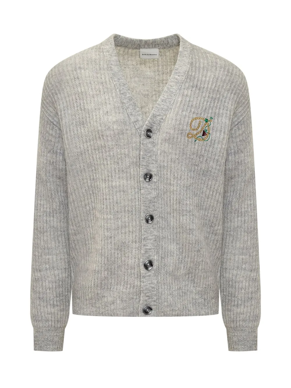 DROLE DE MONSIEUR Cardigan con Logo  