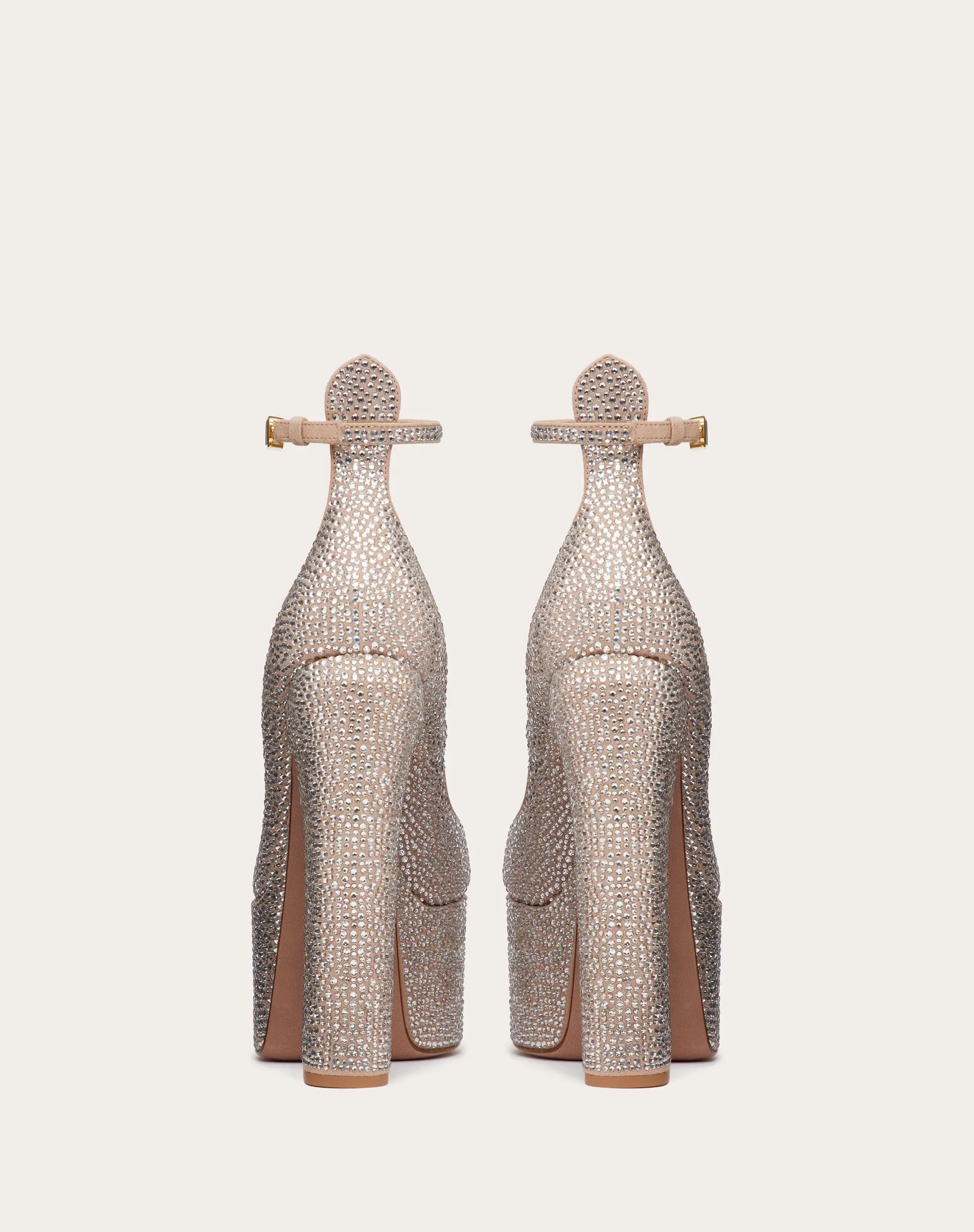 DÉCOLLETÉ CON PLATEAU VALENTINO GARAVANI TAN-GO CON CRISTALLI 155MM