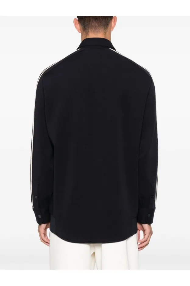 Emporio Armani Giacca-camicia con ricamo