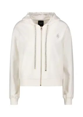 Felpa con cappuccio e zip
