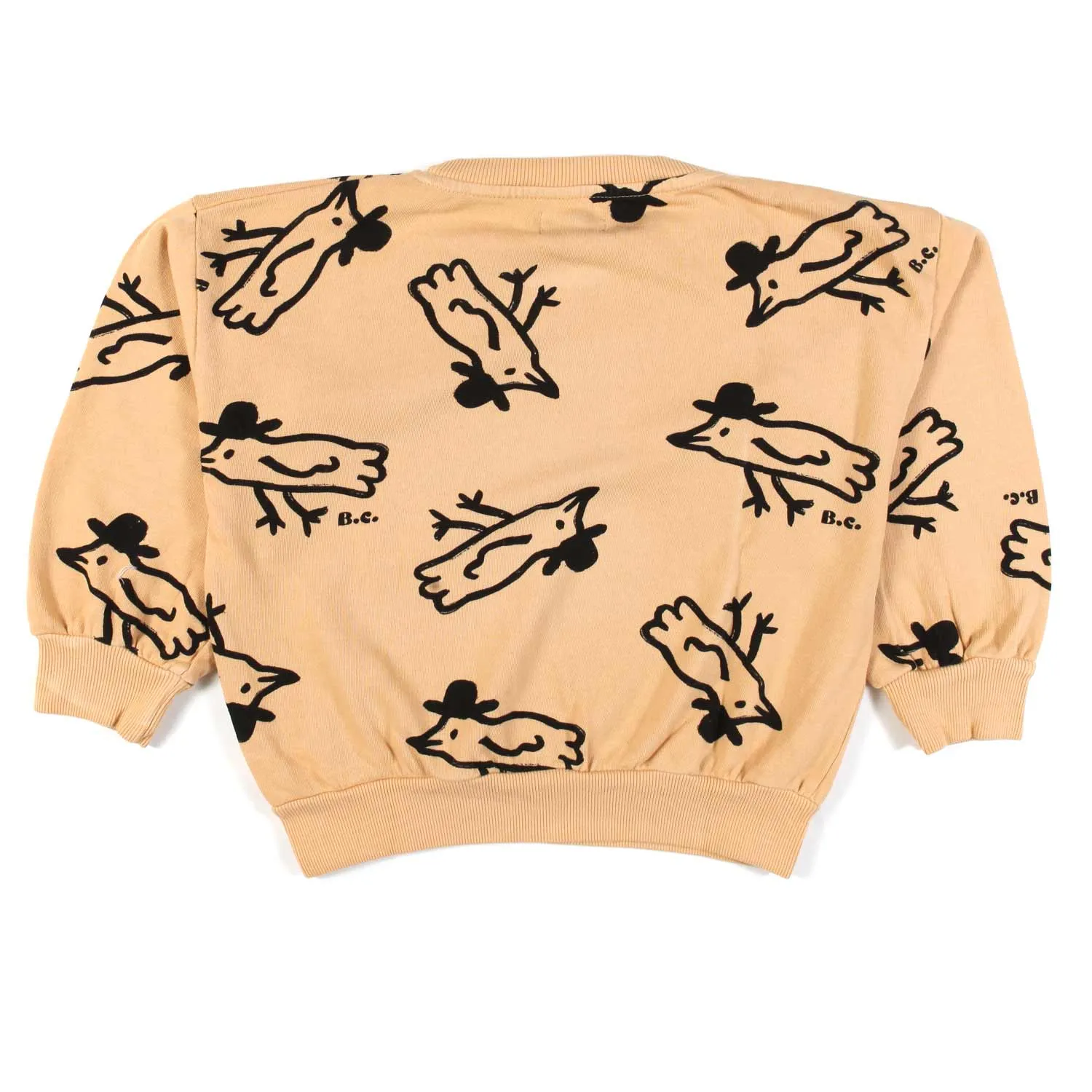 Felpa Curry Con Stampe Mr Birdie All Over Bambino