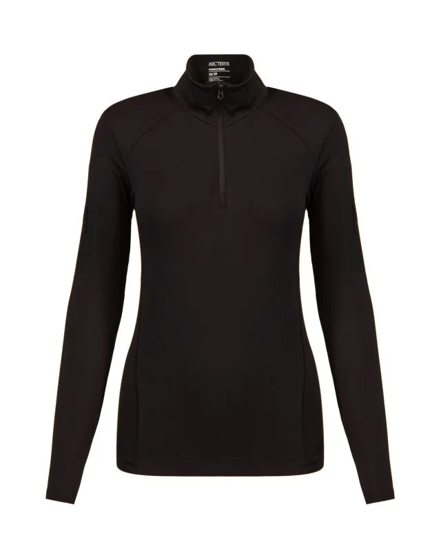 Felpa da donna ARCTERYX RHO LT ZIP NECK W