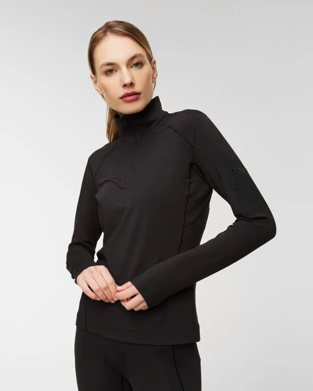Felpa da donna ARCTERYX RHO LT ZIP NECK W