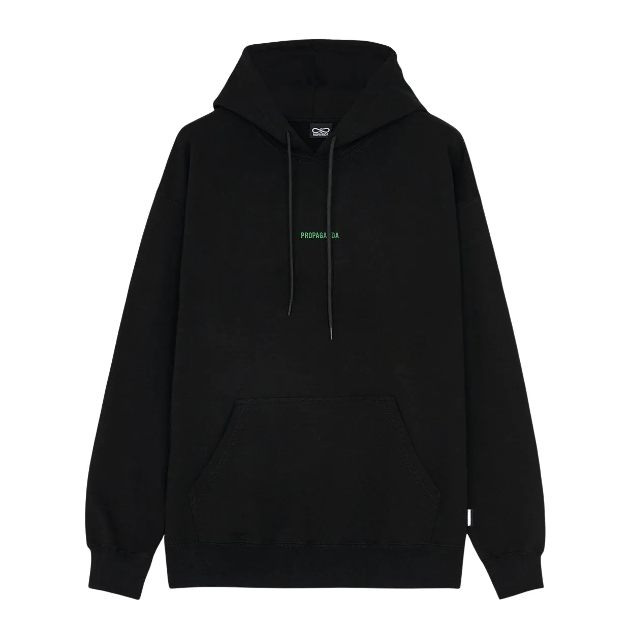 Felpa Propaganda Ribs Nero / Verde