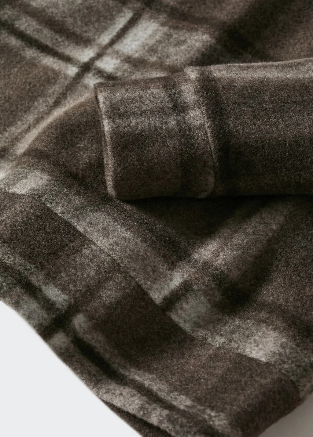 Felpa quadri texture