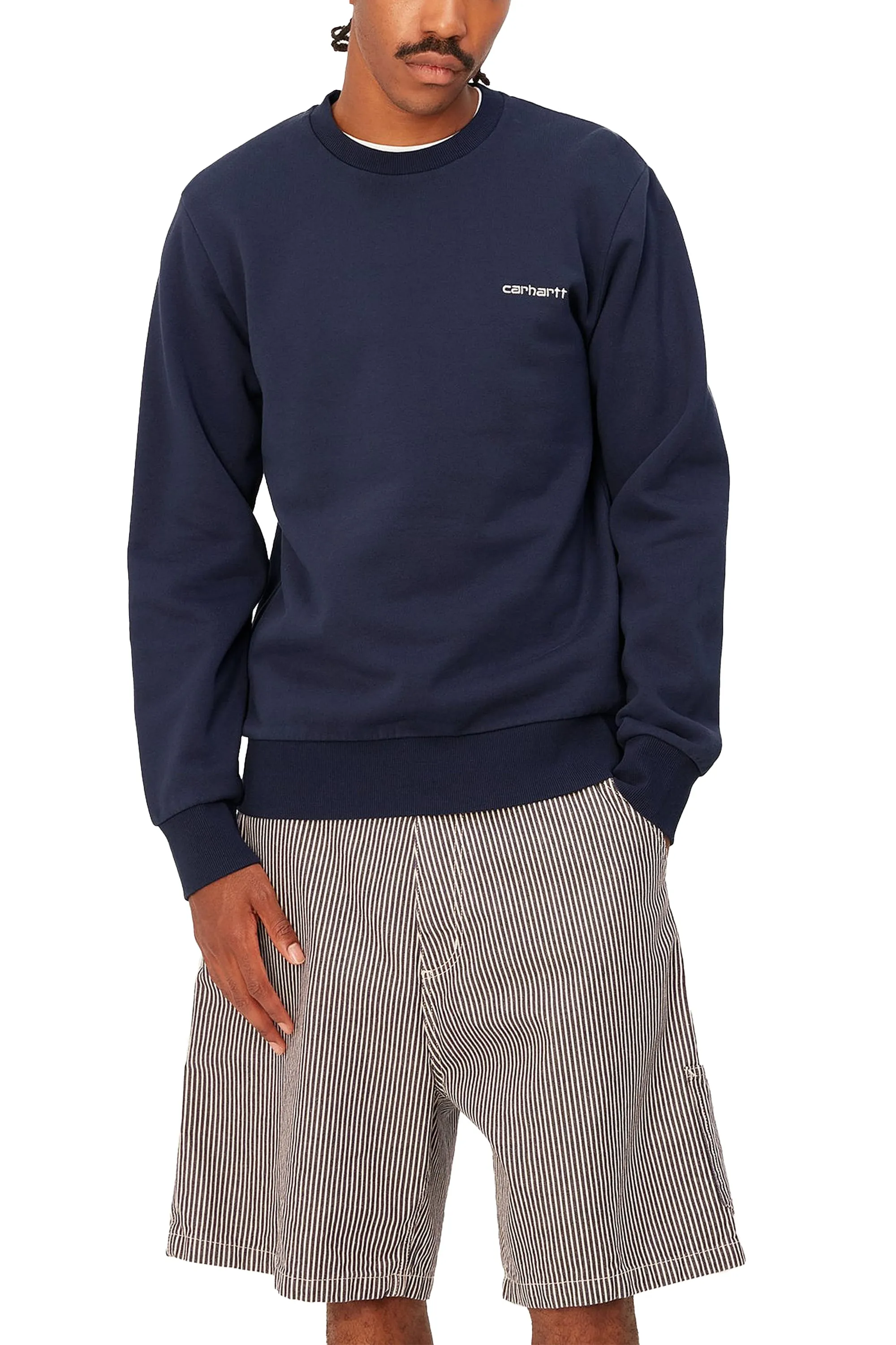         FELPA SCRIPT EMBROIDERY SWEATSHIRT