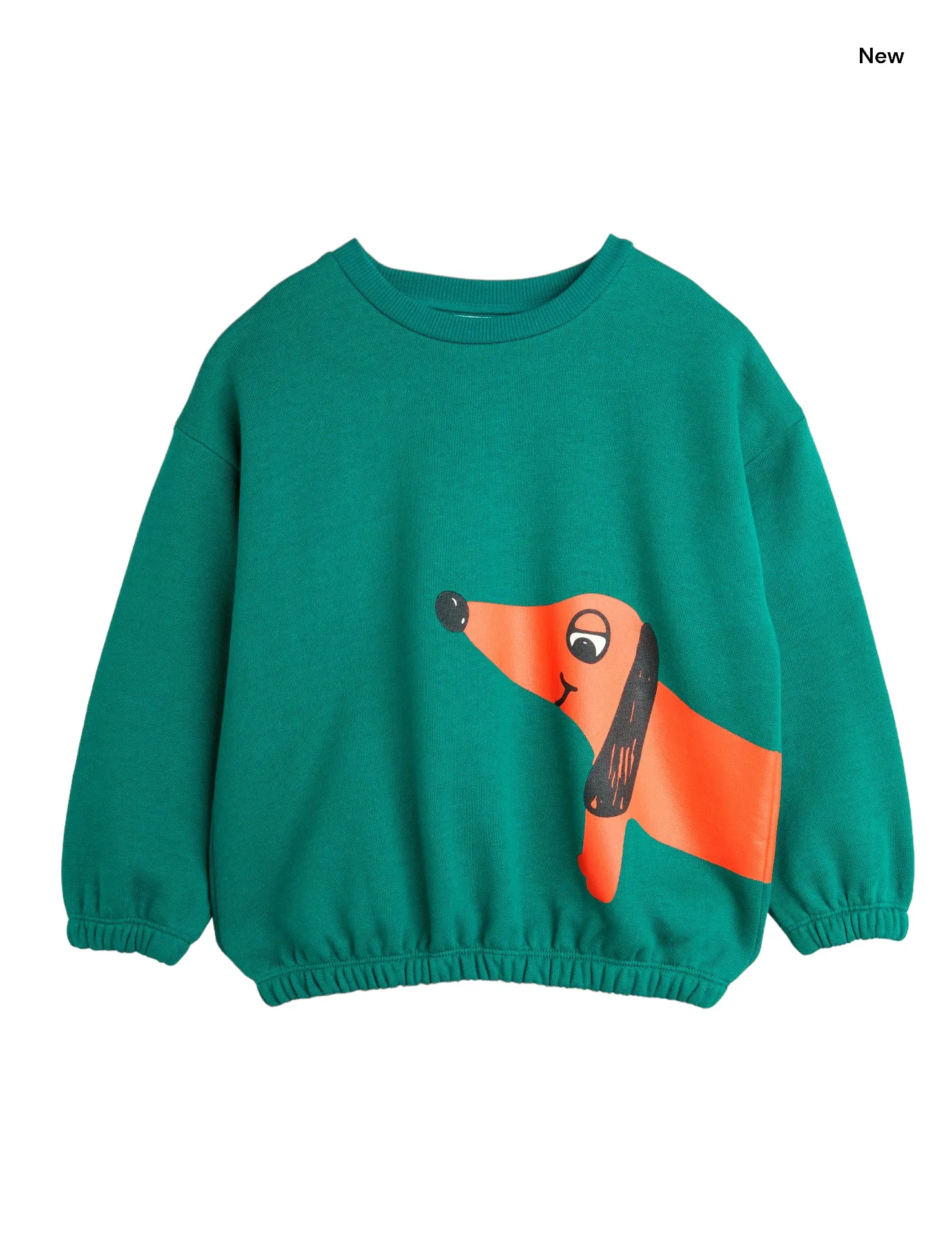 Felpa verde con stampa per neonati e bambini