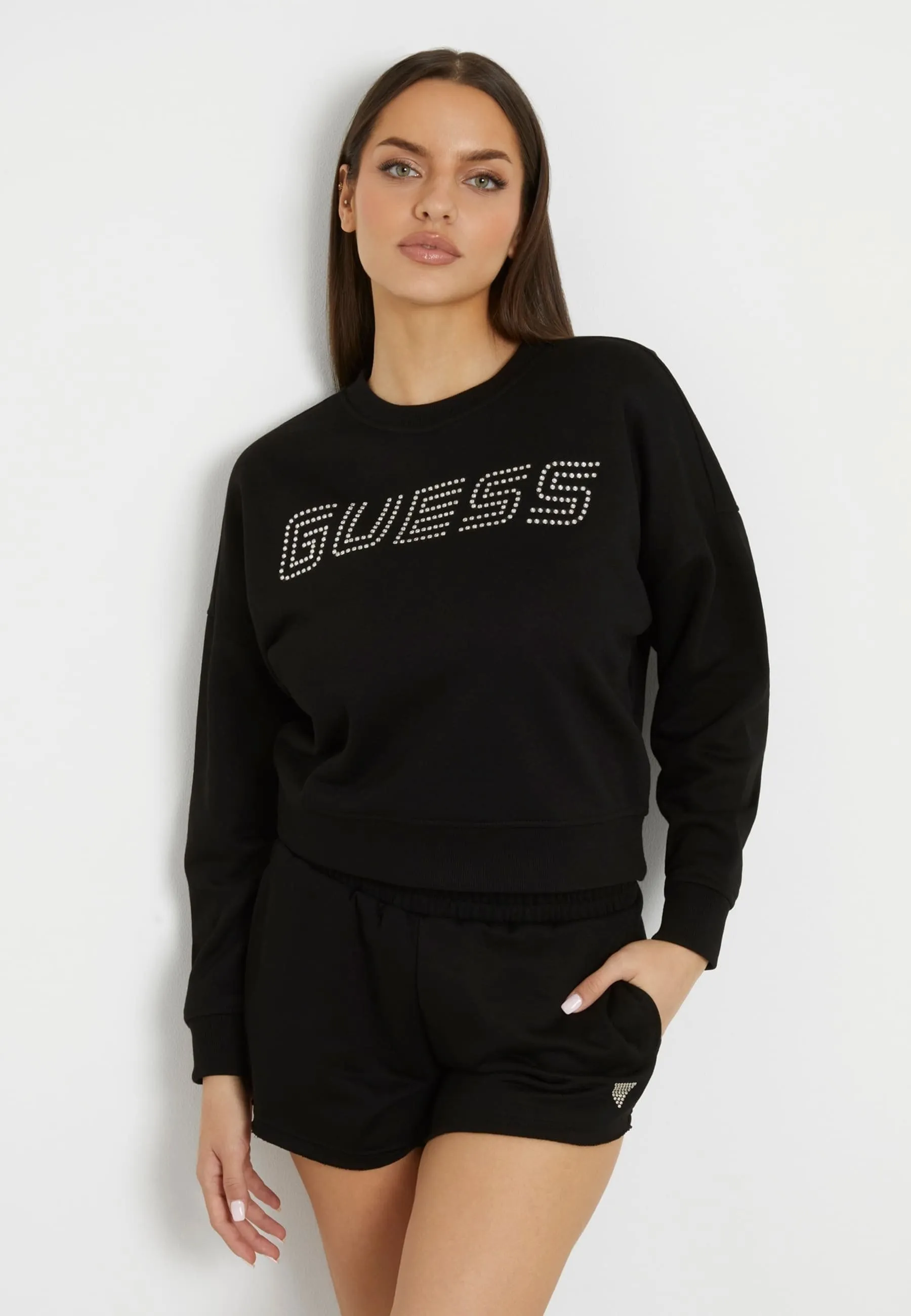 FRONTLOGO STRASS - Felpa