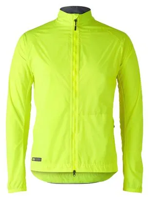 Giacca Bontrager Circuit Rain Radioactive Gialla