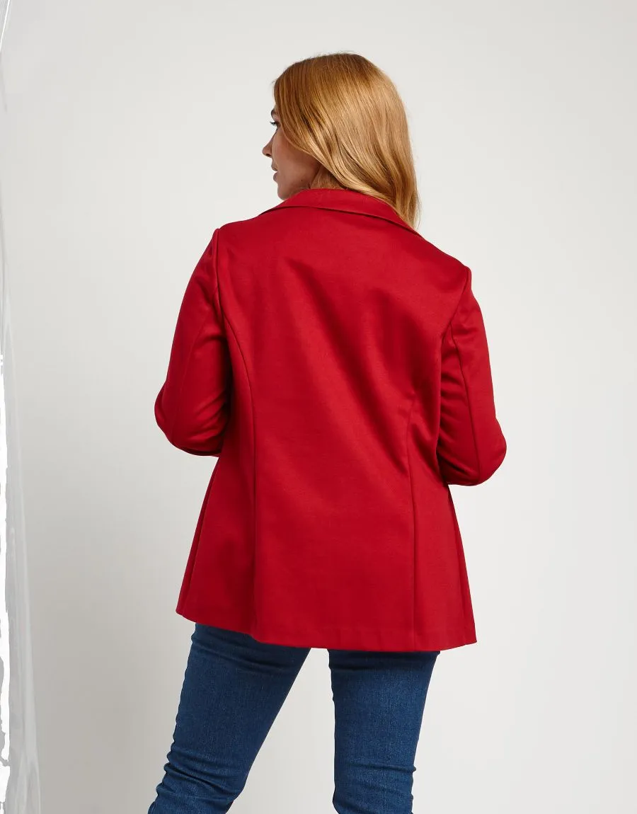 Giacca con revers e bottoni