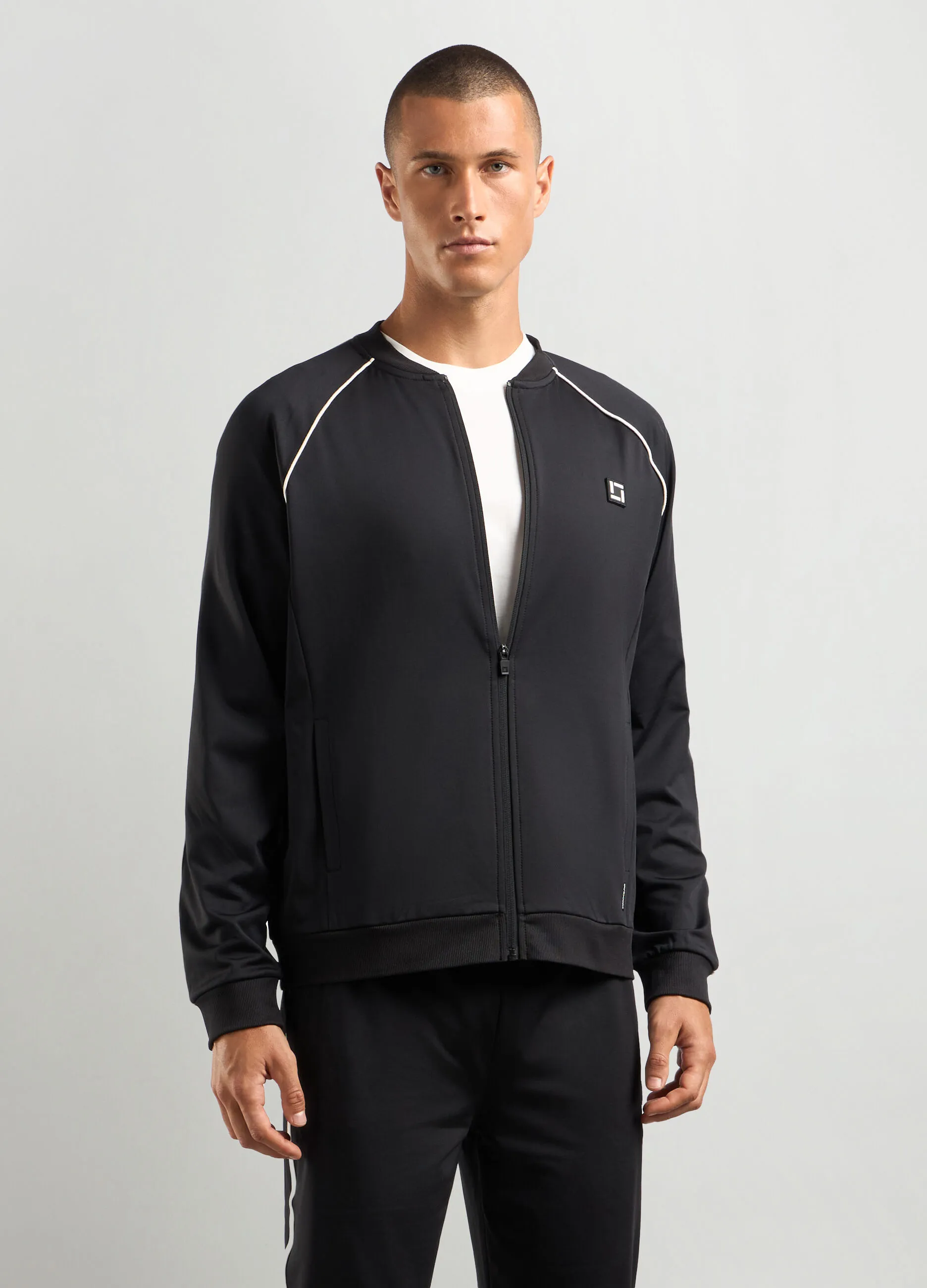 HOLISTIC  Felpa fitness full zip uomo