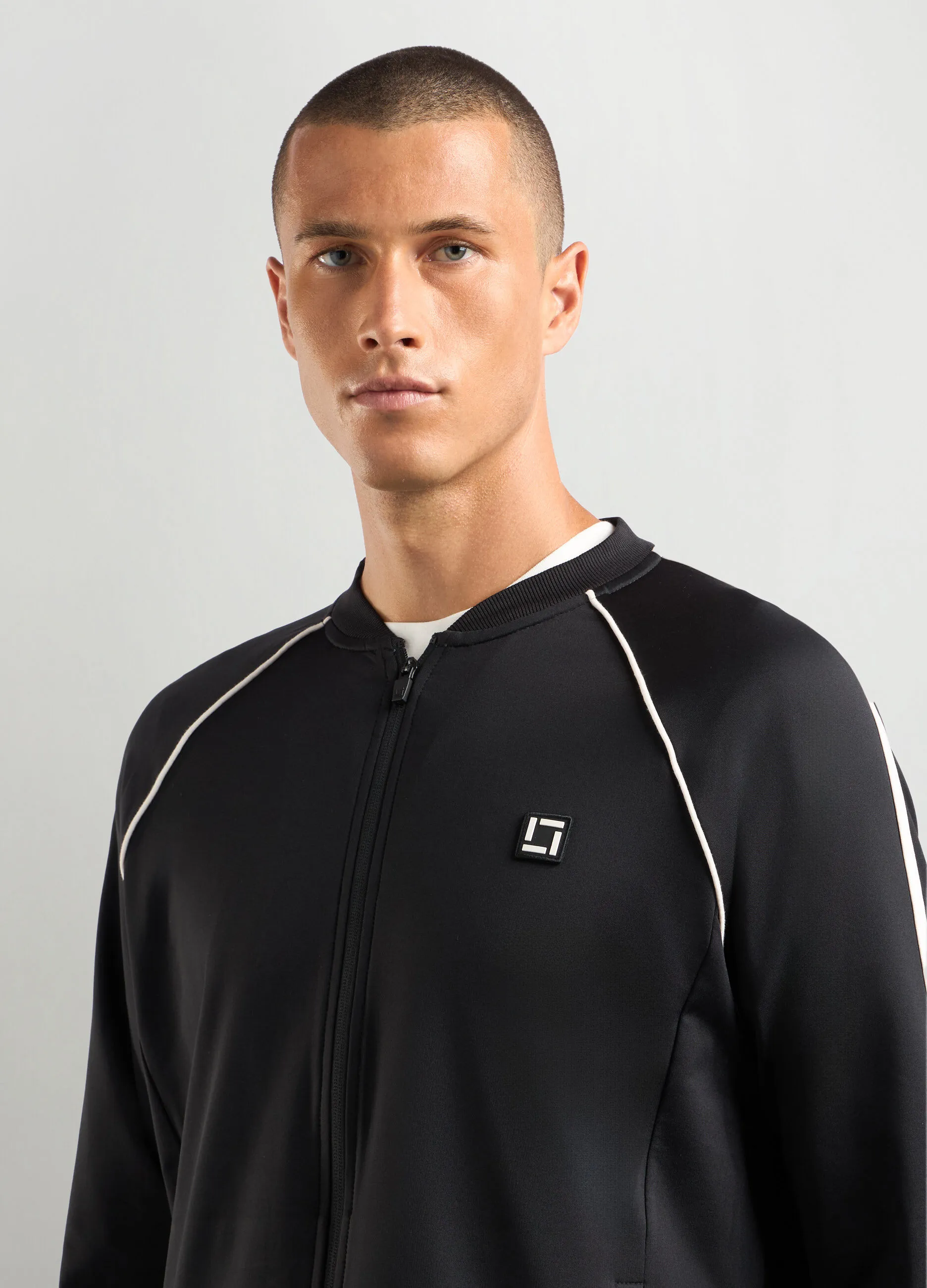HOLISTIC  Felpa fitness full zip uomo