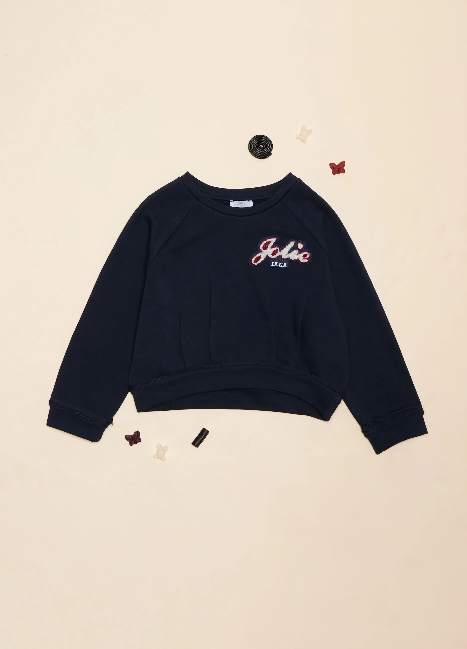 IANA  Felpa in misto cotone