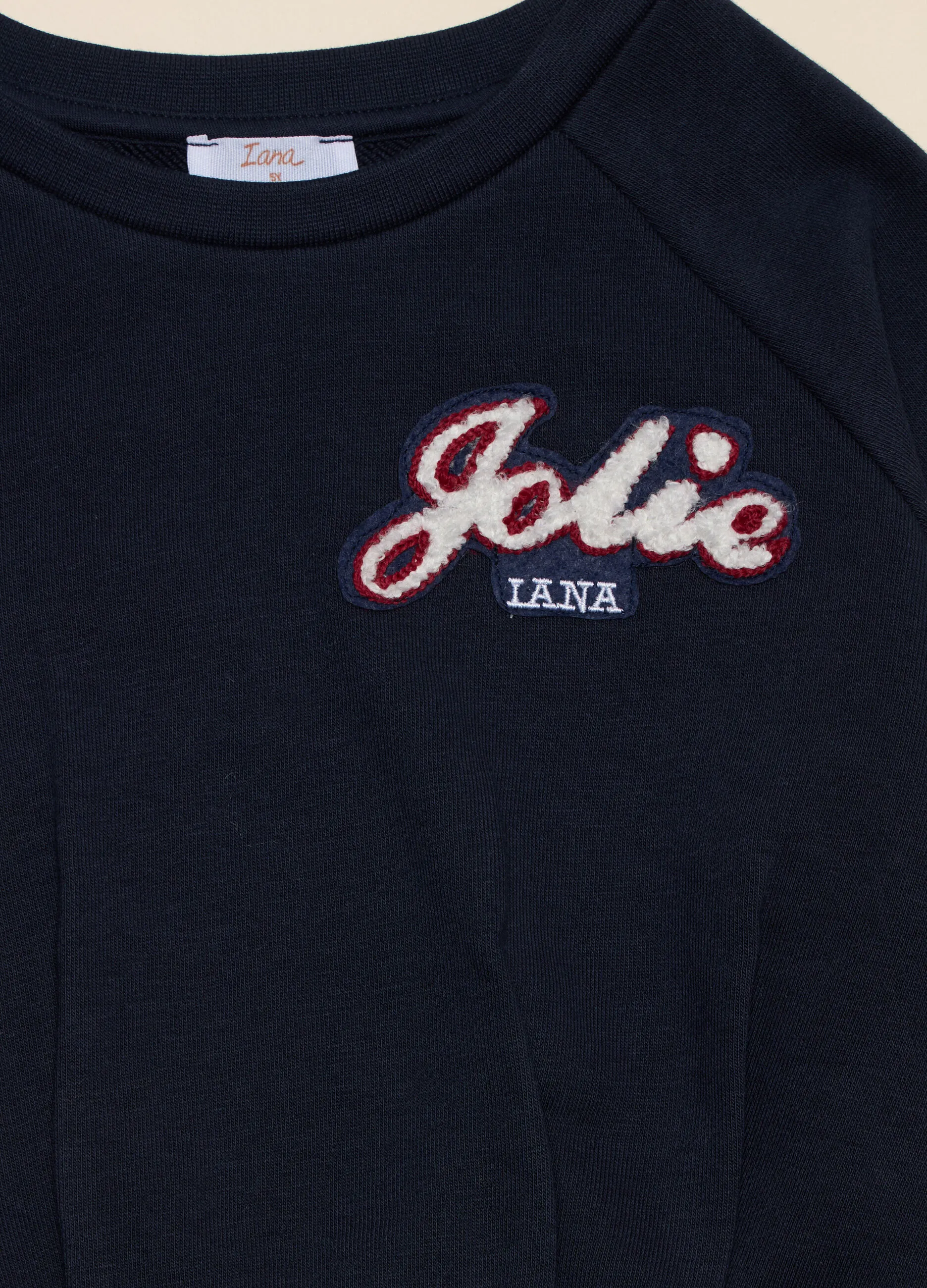 IANA  Felpa in misto cotone